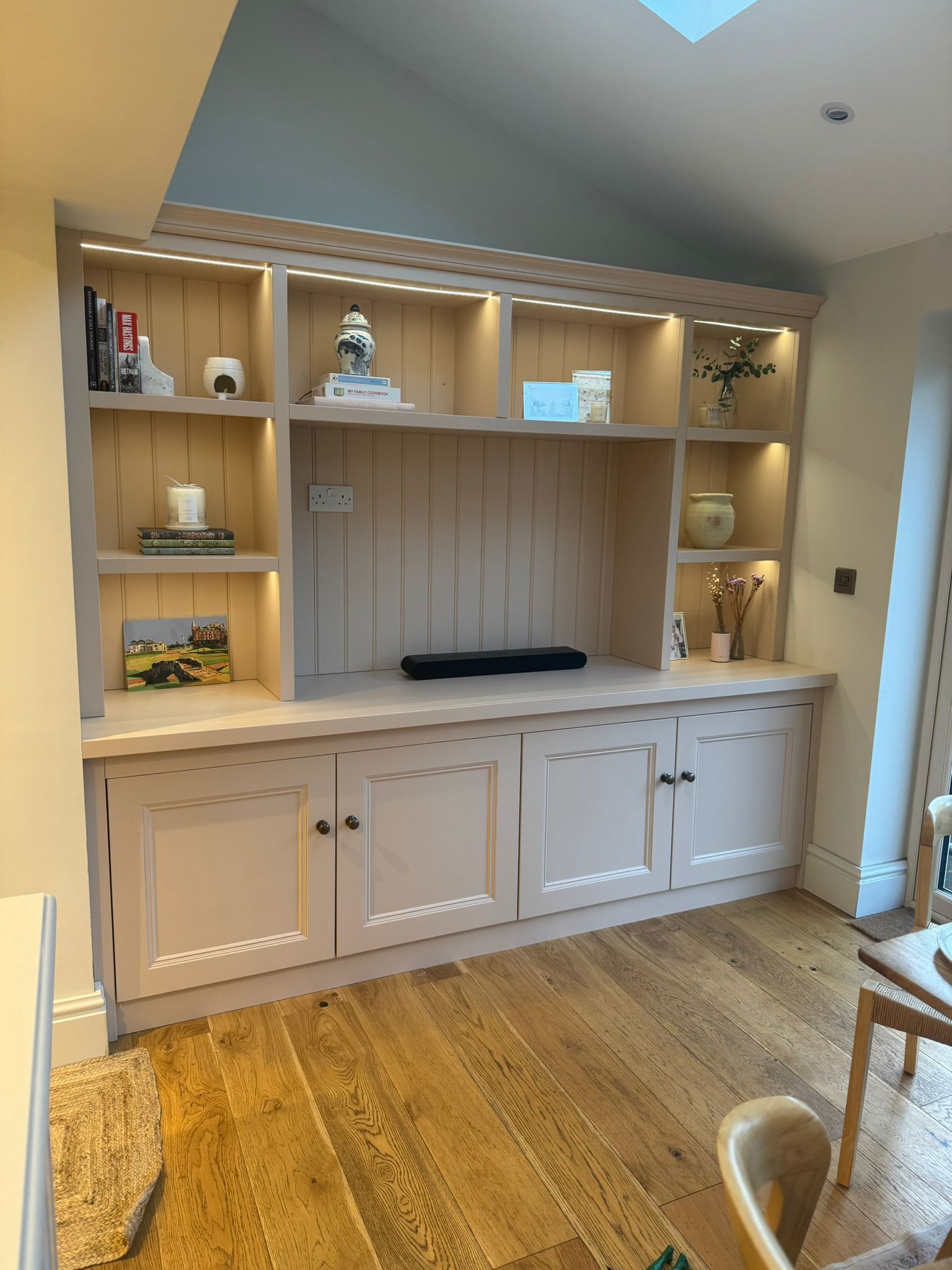 Bespoke Media Walls in Leeds by B A Carpentry