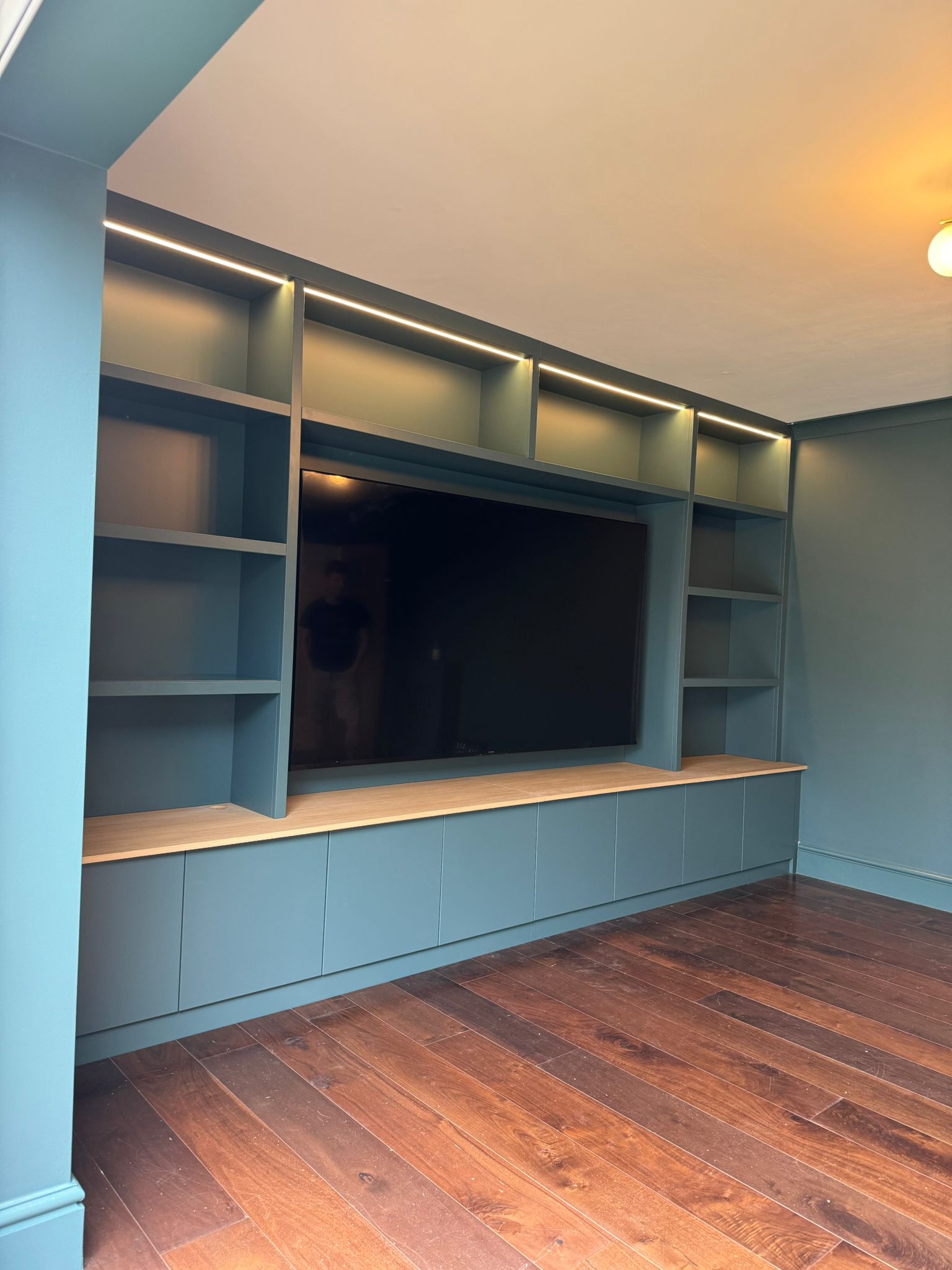 Modern Media wall Harrogate